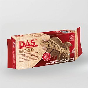Massa para Modelar DAS Wood Madeira 350g Fila