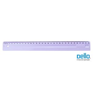 Régua 30cm Lilás Pastel Serena - Dello