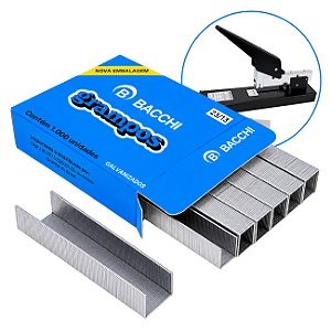 Grampo 23/13 Galvanizado Bacchi Caixa com 1000 Unidades