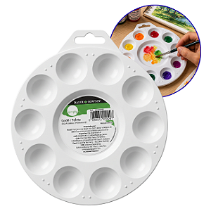 Bandeja Godê 10 Cavidades 17cm Daler Rowney by Fila para Artesanato Pintura Telas