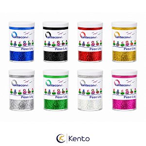 Glitter Pote 3g Brilho para uso Escolar Lantecor