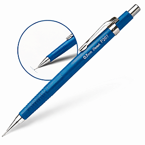 Lapiseira Técnica Pentel Sharp P207 Azul 0.7mm