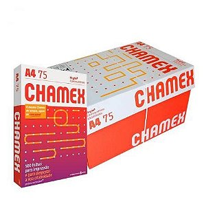 Papel Sulfite A4 75g Cx c/10 Resmas - Chamex