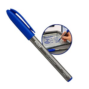 Caneta Marcador para Retro Projetor Azul 2.0mm - Pilot