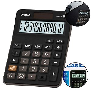 Calculadora de Mesa 12 Dígitos MX12b Casio