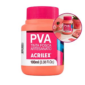 Tinta Fosca p/ Artes PVA 100ml Flamingo - Acrilex