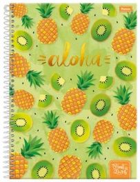 Caderno Espiral 1 Matéria 96fls - CD – Fruit Lovers - Foroni - Cód. 8137