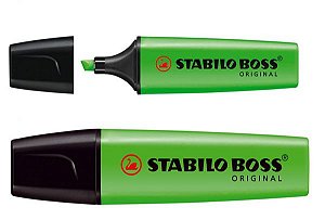 Caneta Marca Texto Boss Verde - Stabilo