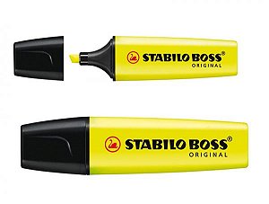 Caneta Marca Texto Boss Amarelo - Stabilo