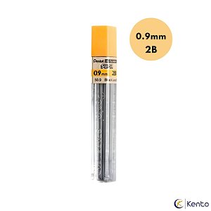Grafite para Lapiseira 0,9mm 2B - Pentel