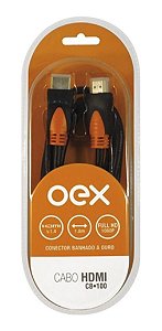 Cabo HDMI Full HD 1,8m CB100 - OEX