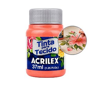Tinta para Tecido 37ml Flamingo - Acrilex