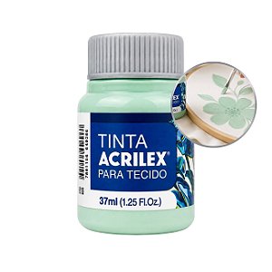 Tinta para Tecido 37ml Verde Bebê - Acrilex
