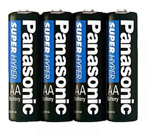 Pilha Comum AA c/4 unid. - Panasonic