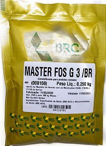 Emulsificante Master FOS G 3 - Consistência e Umidade para seus Embutidos