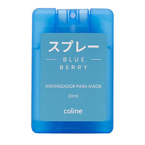Higienizador para mãos 20ml Blueberry