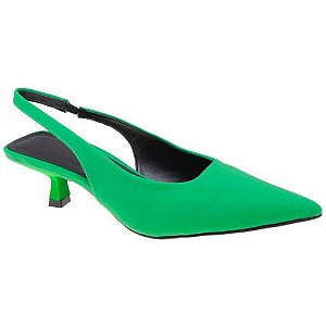 Slingback Donne Matte Lycra Salto Baixo - Marsella