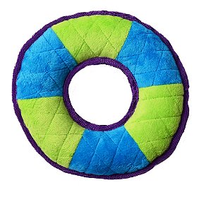 Brinquedo Interativo Tug Tuff disco argola para jogar, buscar e puxar para cachorros Canine Play