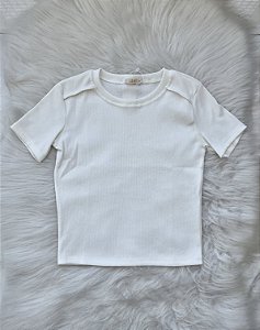 Blusa Canelada Manguinha