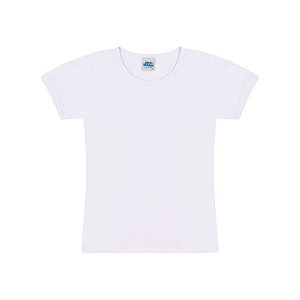 Blusa de manga em cotton cor branco