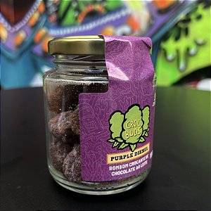 Pote de Chocolate Artesanal Croc Buds Purple Diesel 100g