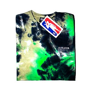 Camiseta Masculina Chronic Infrator Tie-Dye Verde