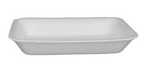 BANDEJA DE ISOPOR B3 FUNDA 100 UNIDADES -  24 CM X 18 CM