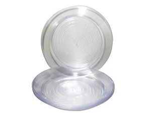 PRATO CRISTAL 18 CM - 10 UNIDADES