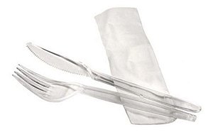 KIT GARFO E FACA ELITE COM 50 UNIDADES