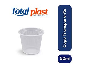COPO 50 ML TOTALPLAST 100 UNID