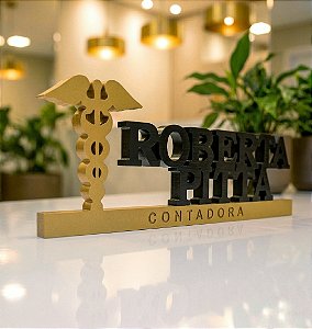 Plaquinha Para Contabilidade/Contador em PVC