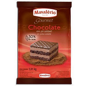 Chocolate Em Pó 50% Cacau 1,01Kg -  Mavalerio