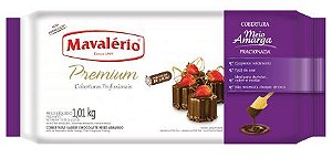 Cobertura Chocolate Meio Amargo Premium 1,01Kg Mavalério