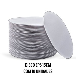 Disco eps 15cm Com 10 Unidades