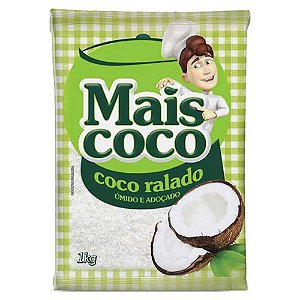 Coco ralado 1kg mais coco