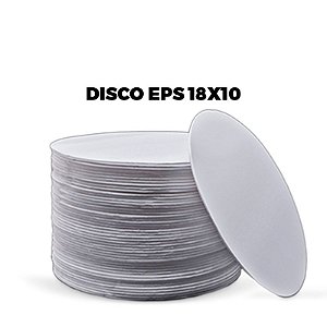 Disco eps 18cm Com 10 Unidades