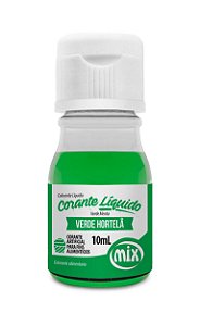 Corante Líquido 10ml Verde Hortelã Mix