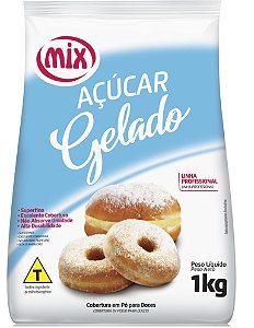 Açúcar Gelado Cob. Em Pó P/Doces 1kg Mix