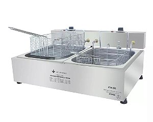 Fritador Elétrico Óleo 2 Cubas Venâncio SFE212
