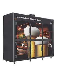 Minicâmara Cervejeira 48 Caixas 6 Portas Cegas Adesivadas Frilux RF059Plus