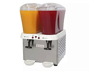 Refresqueira Inox Com 2 Cubas  de 16 Litros Venâncio CF216