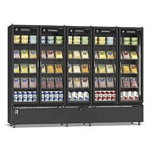 Expositor Auto Serviços 5 Portas Refrimate Vanguard Total Black