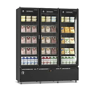 Expositor Auto Serviços 3 Portas Refrimate Vanguard Total Black