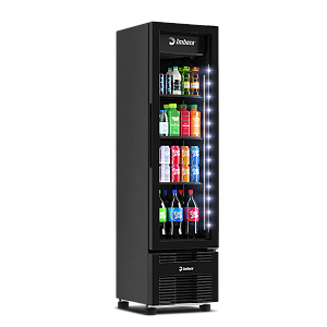 Expositor Refrigerador 230 litros VRS08 Imbera Full Black