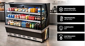 Balcão Refrigerado 2 Pista Fria Linha 7 Polar 1.15