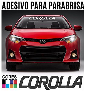 Adesivo Corolla Para Para Brisa 100x10 cm