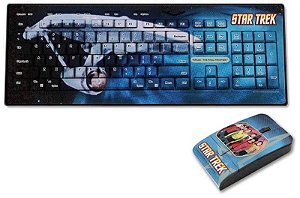 Teclado + Mouse Star Trek USB