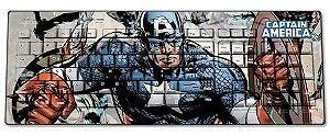 Teclado USB Capitão America