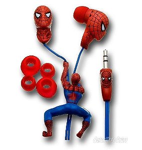 Fone de Ouvido Homem Aranha