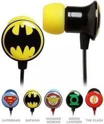 Fones de ouvido Liga da Justiça
